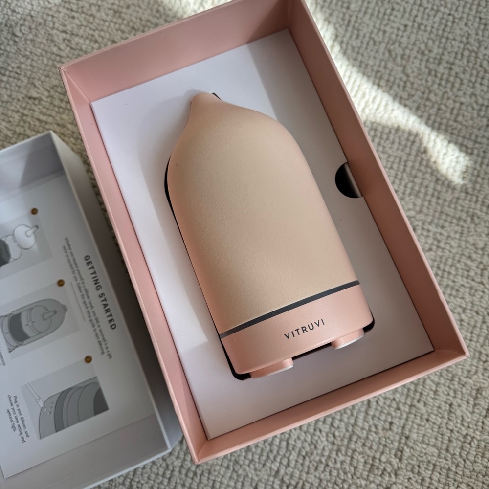 VITRUVI | Stone Diffuser In Suede Pink Diffuser - Picture 6 of 11